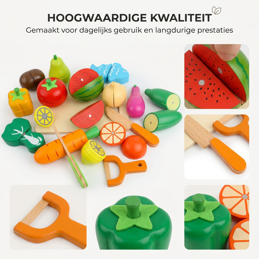 LittleChef™ Houten Keukenset