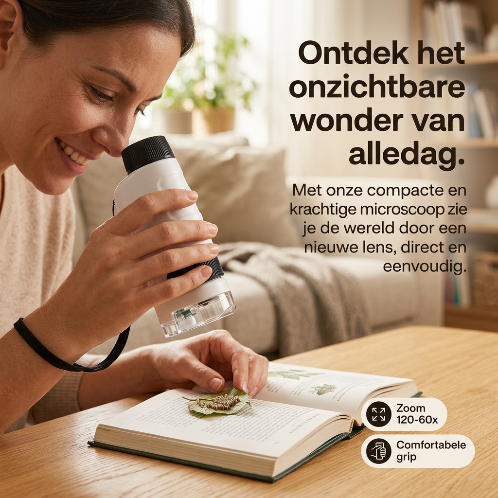 PocketScope⢠Draagbare Microscoop