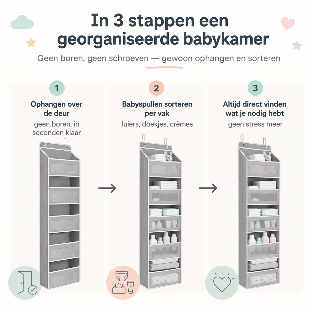 BabyOrganizer™ Alles voor je baby. Altijd binnen handbereik.