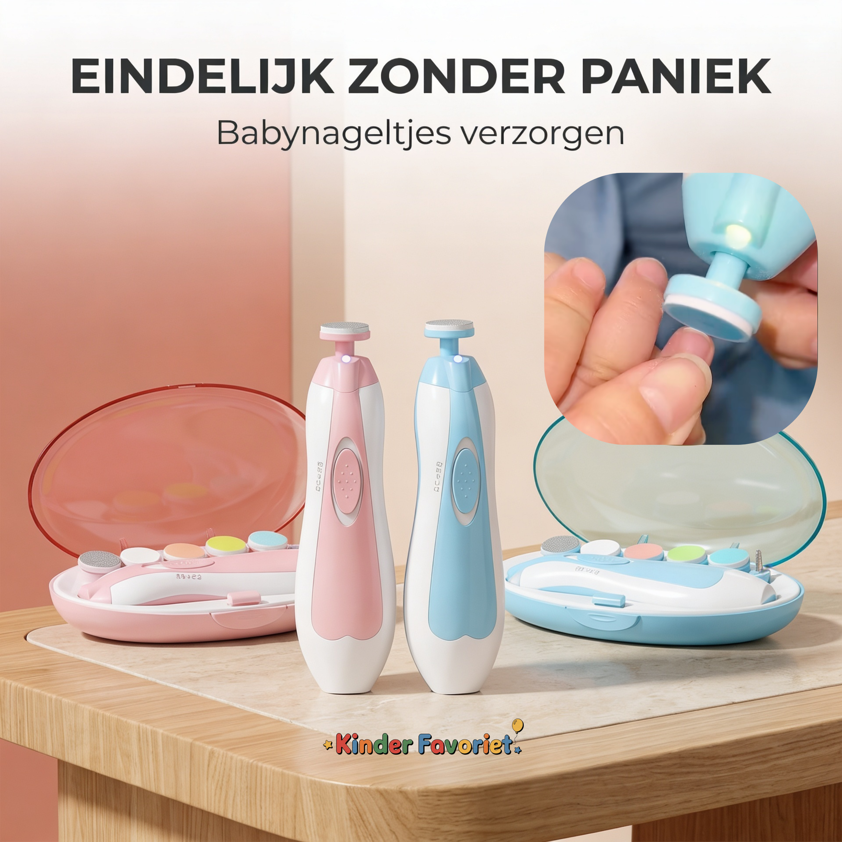 NailCare Pro™ | veilige verzorging voor de kleinste vingertjes