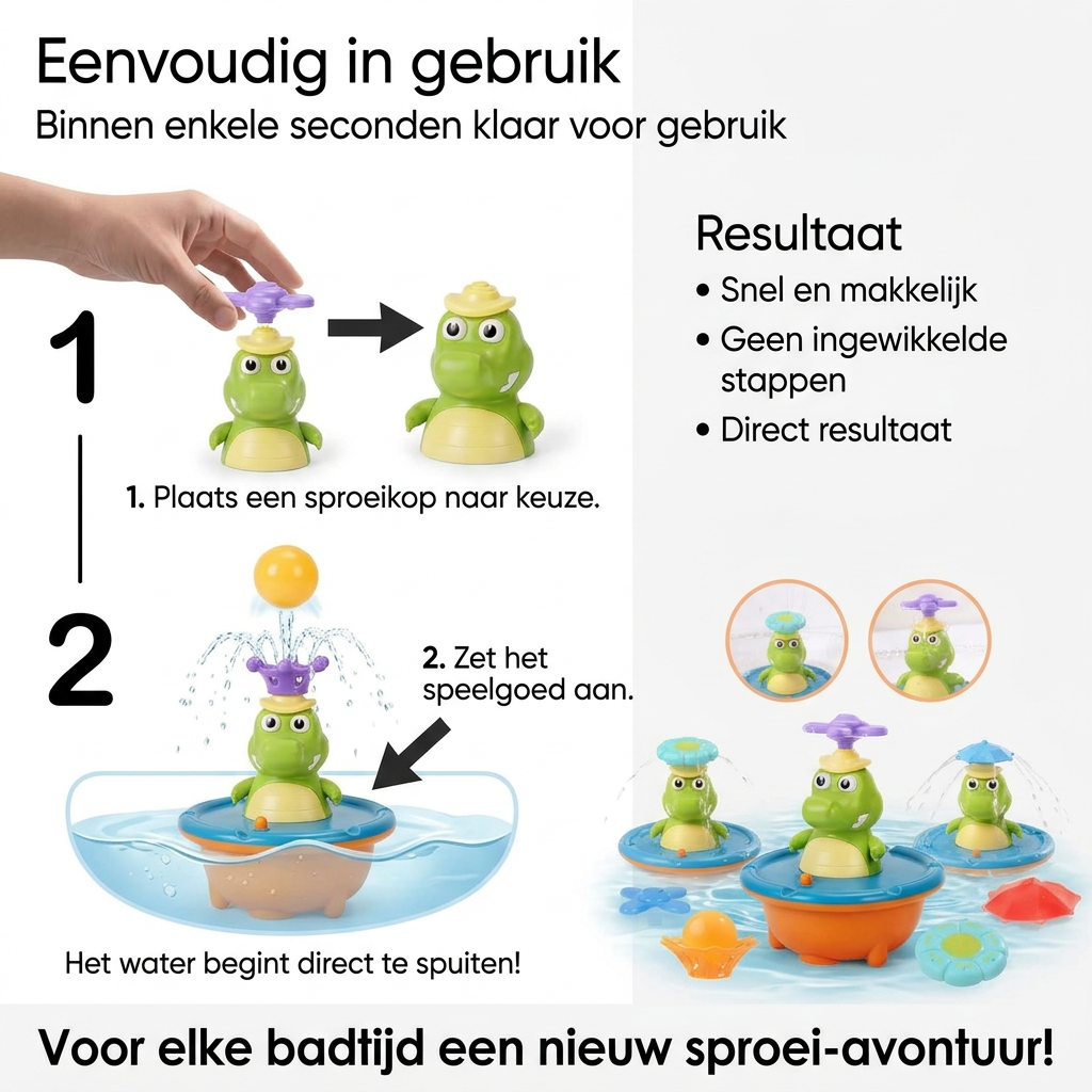 LightCroc™ Bad Speelpret