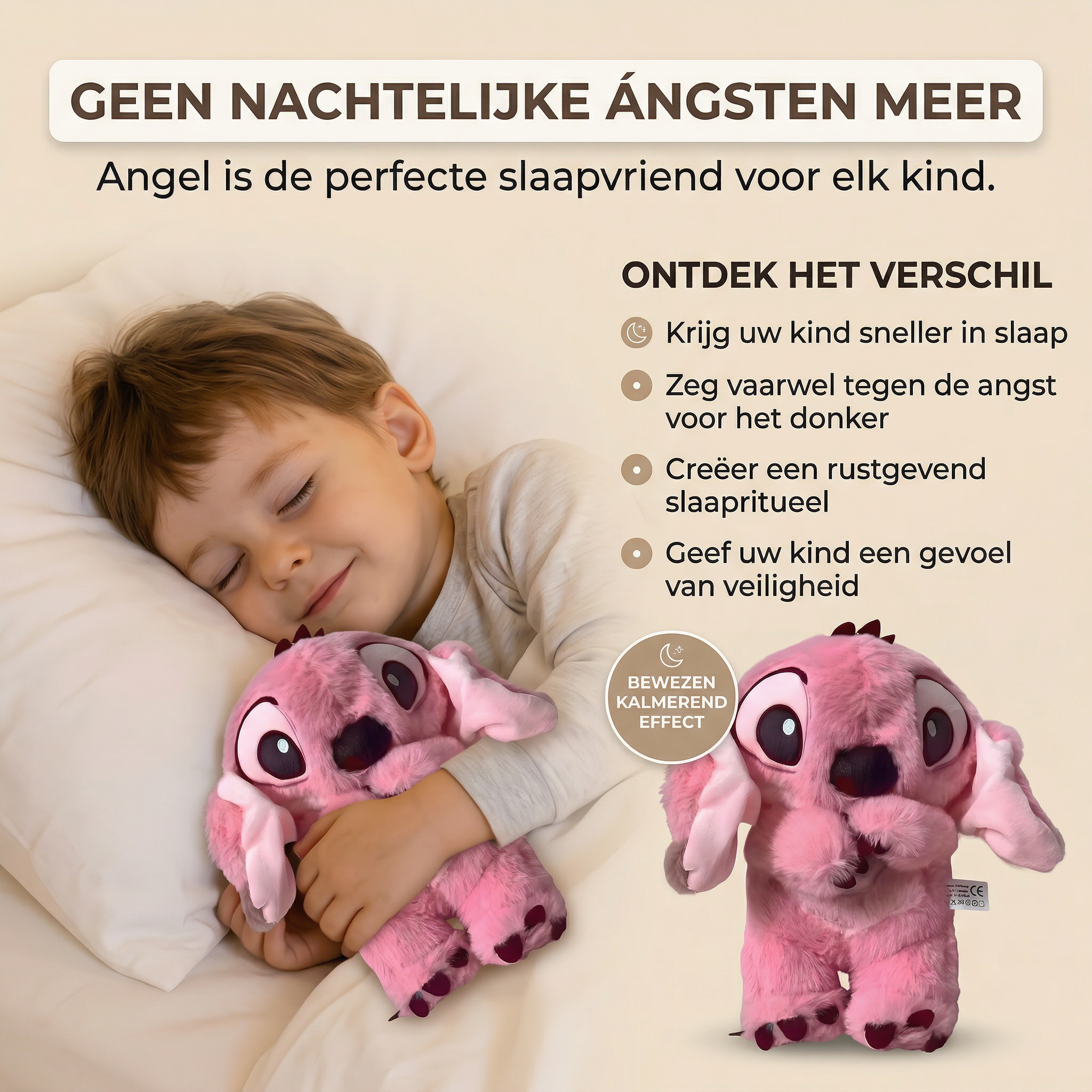 SleepyHug™ Kalmerende Knuffel