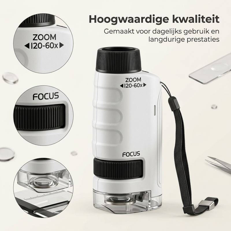 PocketScope™ Draagbare Microscoop